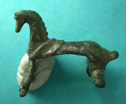 Brooch, Zoomorphic Horse, ca. 2nd - early 3rd Cent. AD